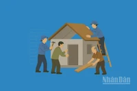 [Infographic] "Chiến dịch Quang Trung" thần tốc xây dựng, sửa chữa nhà ở cho bà con vùng lũ miền trung