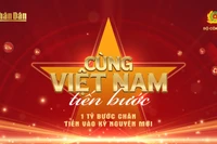 Chính thức khởi động chương trình đi bộ “Cùng Việt Nam tiến bước” trên toàn quốc