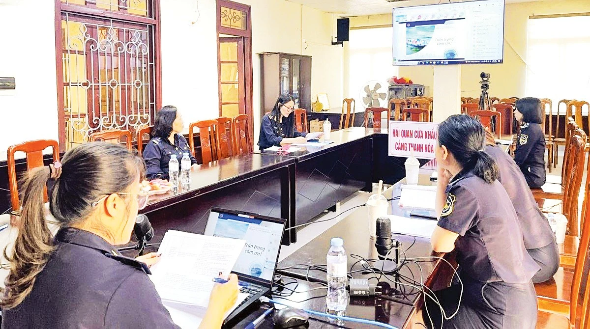 Hải quan khu vực X thông quan 58.451 tờ khai, thu ngân sách gần 4.600 tỷ đồng trong quý I/2026