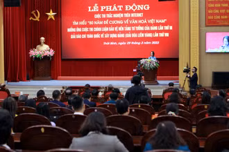 Quang cảnh Lễ phát động.