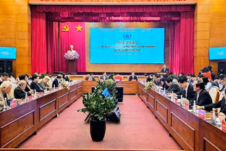 Quang cảnh Hội thảo "Tư duy và hành động đột phá phát triển của tỉnh Quảng Ninh - Những giá trị lý luận và thực tiễn".
