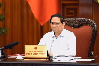 Thủ tướng Phạm Minh Chính phát biểu chỉ đạo hội nghị.