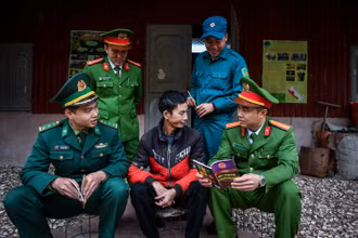 Đồng lòng dưới chân đỉnh Khoang La San 