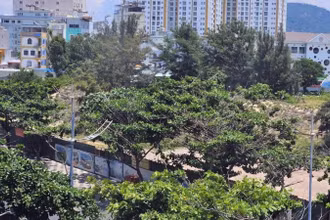 Khu đất này do nhà nước quản lý, nhưng bị can Thanh đã dùng giấy tờ giả nguồn gốc đất để lừa đảo. (Ảnh: Đông Hà)