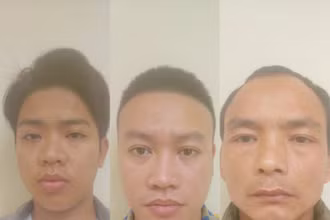 Các bị can. (Ảnh: Công an cung cấp)