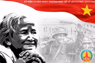 Tổ chức triển lãm "75 năm đền ơn đáp nghĩa"