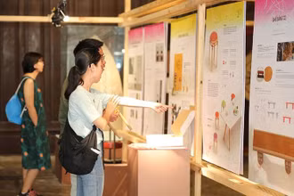 Triển lãm tại Tuần lễ Thiết kế Việt Nam năm 2022. (Ảnh: Ban tổ chức)