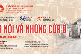 Trưng bày tài liệu lưu trữ về các cửa ô Hà Nội