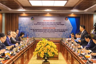 Quang cảnh hội nghị. (Ảnh: THANH HÀ)