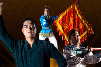 Chương trình nghệ thuật “Lời tuồng-Tiếng trẻ” là cầu nối giúp người trẻ hiểu và yêu nghệ thuật tuồng hơn. (Ảnh: Nhà hát Tuồng Việt Nam)