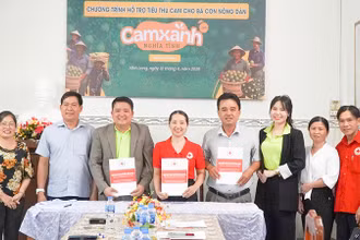 Ra mắt chương trình "Cam xanh nghĩa tình".