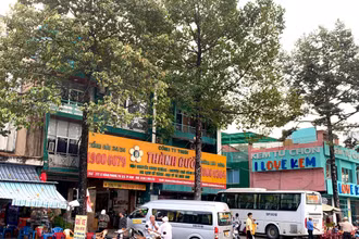 Điểm trung chuyển khách của Nhà xe Thành Bưởi, quận 5