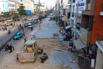Có 3 vị trí phát triển TOD trên tuyến Metro số 2 Bến Thành-Tham Lương. (Ảnh: QUÝ HIỀN)