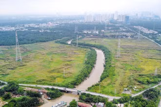 Thuế đất tại huyện Nhà Bè được điều chỉnh tăng cao.