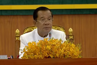 Chủ tịch Thượng viện Campuchia khóa V Samdech Techo Hun Sen. Ảnh: Fresh News