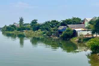Quán nhậu Ven Sông ở xã Duy Vinh nằm trong phạm vi hành lang bảo vệ an toàn sông.