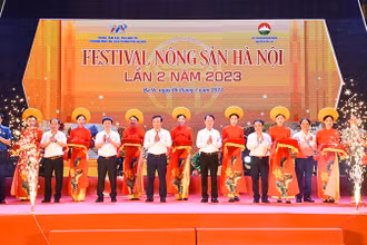 Khai mạc “Festival nông sản Hà Nội lần 2 năm 2023”.