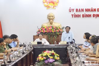 Quang cảnh buổi làm việc.