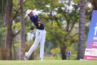 Lê Khánh Hưng từng giành Huy chương Vàng golf đơn nam tại SEA Games 32. 