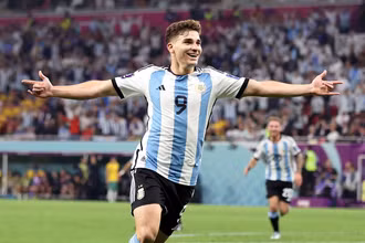 Julian Alvarez. (Ảnh: Marca)