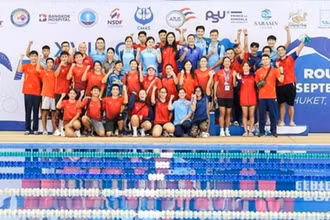 Đội tuyển lặn Việt Nam đã giành thành tích cao tại Finswimming World Cup 2024, qua đó giành suất tham dự World Games 2025. (Ảnh: Ban huấn luyện)