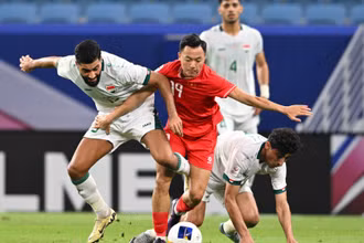 Đội tuyển U23 Việt Nam từng lọt vào tứ kết tại giải U23 châu Á 2024 và dừng bước sau khi để thua U23 Iraq với tỷ số 0-1. (Ảnh: VFF)