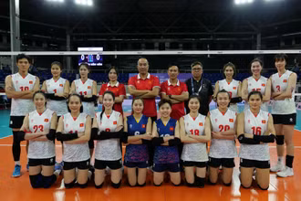 Đội tuyển Việt Nam vẫn đang bất bại tại AVC Challenge Cup 2024. (Ảnh: AVC)