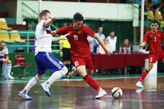 Giao hữu: Đội tuyển futsal Việt Nam hòa kịch tính Nga 3-3