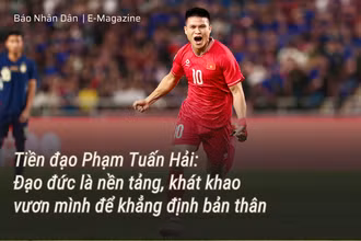 Tiền đạo Phạm Tuấn Hải: Đạo đức là nền tảng, khát khao để khẳng định bản thân