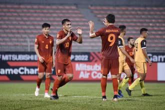 Đương kim vô địch Thái Lan có khởi đầu thuận lợi tại hành trình AFF Cup 2022. (Ảnh: FAT)