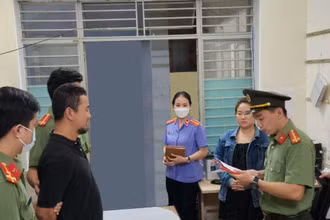 Cơ quan Công an khởi tố bị can và bắt tạm giam Bùi Tuấn Lâm. (Ảnh: cơ quan công an cung cấp)