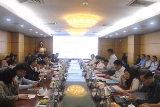 Quang cảnh buổi làm việc. (Ảnh: baotainguyenmoitruong.vn) 