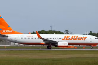 Máy bay của hãng Jeju Air.