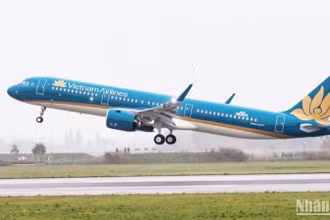 Đường bay Hà Nội-Manila được khai thác bằng tàu bay Airbus A321.