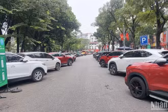 Một thí dụ điển hình của kinh tế số là việc Hà Nội thí điểm ứng dụng công nghệ thông minh trong quản lý, điều hành các bãi đỗ xe.
