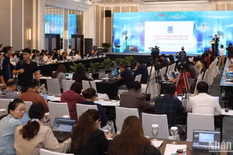 Các đại biểu tham dự tọa đàm "Tiềm năng phát triển thị trường điện khí tại Việt Nam".