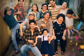 Ảnh minh họa: Ê-kíp diễn viên trong phim "Bố Già".