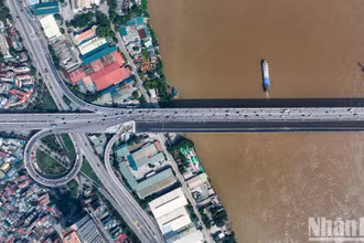 [Infographic] Cầu Vĩnh Tuy giai đoạn 2 sắp khánh thành