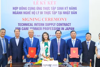 Các đại biểu tham dự lễ ký kết. (Ảnh: Molisa)