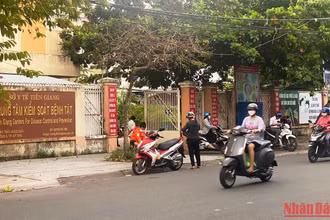 Trụ sở CDC Tiền Giang.
