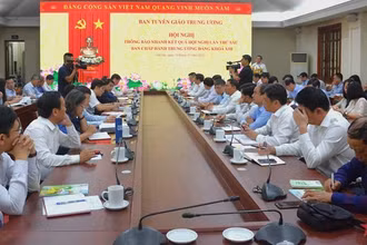 Quang cảnh Hội nghị. (Ảnh: Báo Quân đội nhân dân)