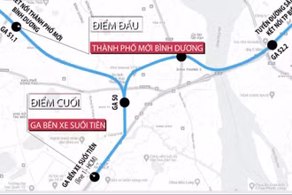 [Video] Hơn 64.300 tỷ đồng nối Metro số 1 đến trung tâm Bình Dương