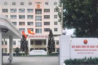 Bộ Giáo dục và Đào tạo. (Ảnh: THUỲ LINH)
