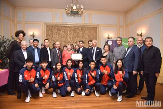Thành phố Bagneux có truyền thống thể thao với nhiều thành tích nổi bật, đặc biệt trong môn taekwondo. (Ảnh: MINH DUY)