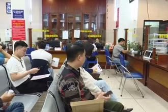 Ảnh minh họa: Chi nhánh Văn phòng đăng ký đất đai quận Hà Đông, Hà Nội. (Ảnh: TTXVN)