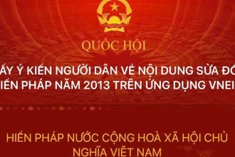 Lấy ý kiến nhân dân qua VNeID.