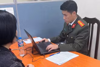 Chị N. làm việc với cơ quan chức năng về những phát ngôn sai sự thật trong live stream.