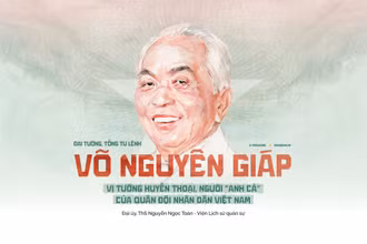 Đại tướng Võ Nguyên Giáp - vị tướng huyền thoại của Quân đội Nhân dân Việt Nam