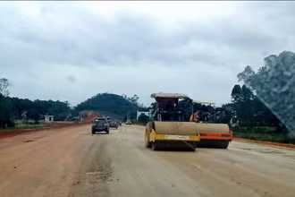 Dự kiến đường liên kết Thái Nguyên-Bắc Giang-Vĩnh Phúc sẽ hoàn thành vào cuối năm nay.