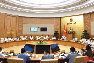 Quang cảnh phiên họp.